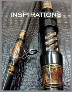 cover of inspirations book on custom rod buidling by nuno paulino